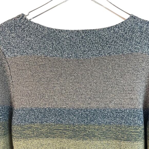 Evan-Picone Wide Stripe Sweater Size Large - Picture 8 of 8